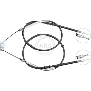 Lanko parkovací brzdy Tažné lanko, parkovací brzda A.B.S. K10155