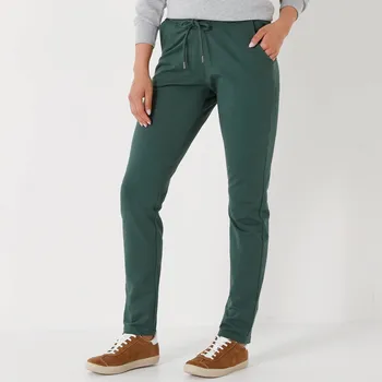 Pánské kalhoty Moltonové jogging kalhoty s pružným pasem jedlová 56