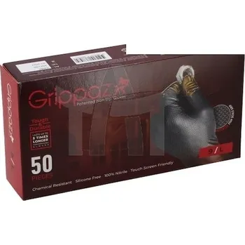 Vyšetřovací rukavice Rukavice nitrilové "L" GRIPPAZ 50ks 246/L