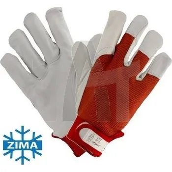 Pracovní rukavice Rukavice pracovní kožené 10" na suchý zip 15667 1222/10