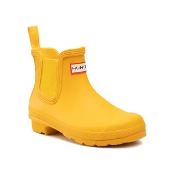 Dámské holínky Hunter Holínky Original Chelsea WFS2078RMA Žlutá 36