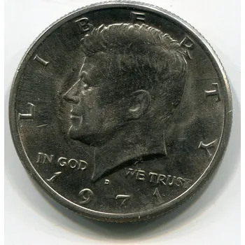 USA. 1/2 dollar 1971/D. Kennedy.