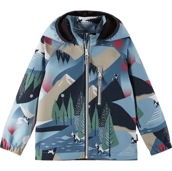 Dětská softshellová bunda Reima Vantti Dětská velikost: 92 / Barva: modrá/bílá