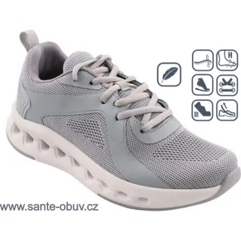 Dámská zdravotní obuv SANTÉ WD/220 GREY vych. obuv vel.36-42, šedá - 37