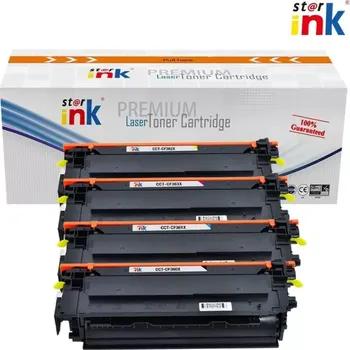 Počítač Starink sada tonerů 508X - CF360X Bk + C/M/Y pro tiskárny HP