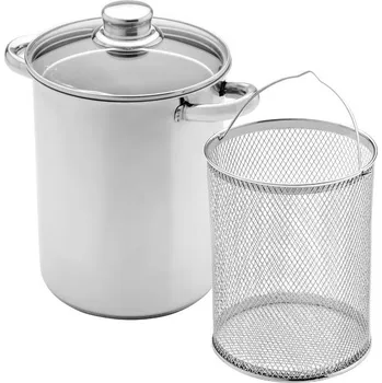 Hrnec Florina Alto 4,2 l stříbrná 16 cm