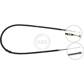 Lanko parkovací brzdy Tažné lanko, parkovací brzda A.B.S. K18208