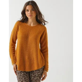 Dámský svetr Rozšířený dlouhý pulovr kari 38/40