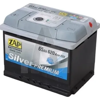 Autobaterie Akumulátor 12V 65AH ZAP 620A Silver L+ ZAP 56536ZAP