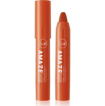 Tužka na rty J.Cat Beauty Amaze Me krémová tužka na rty odstín 108 Hey Babe 4 g