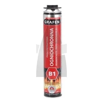 Montážní pěna Pistolová pěna 750 ml 900 g B1 GRAFEN GPBB1