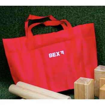 Náhradní díl k dřevěné týmové hře Kubb Original (Bex Sport) - Červený král Barva: Plátěná taška