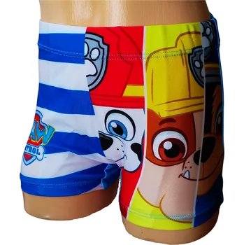 Chlapecké plavky Eplusm Chlapecké plavky TLAPKOVÁ PATROLA boxerky modré Barva: Modrá, Velikost: 122/128