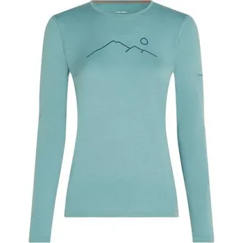 Dámské Termotričko Icebreaker Merino 200 Oasis LS Crewe Rainer Ridge Hydro M + Doprava zdarma