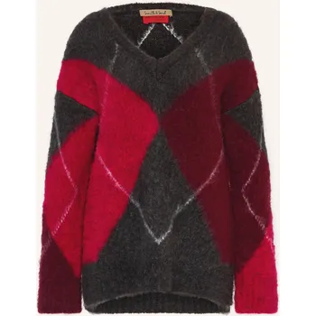 Dámský svetr Smith & Soul Dámský Svetr, tmavě červená / tmavě šedá /...