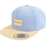 Meatfly kšiltovka Gruman Premium Snapback Blue/Beige | Modrá | Velikost One Size