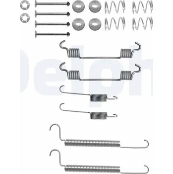 Brzdová čelist Sada příslušenství, brzdové čelisti DELPHI LY1241