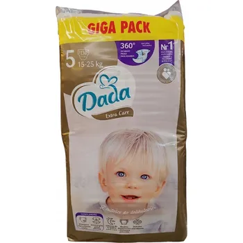 jednorázová plena Dada Extra care giga pack vel. 5 - 136 ks (15-25 kg)