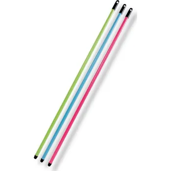 Hůl kovová 120 cm, jemný závit, závěs