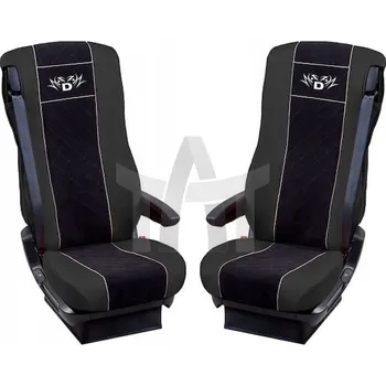 Autopotah Potahy DAF XF 105/106 od 2012 124/černé/černé