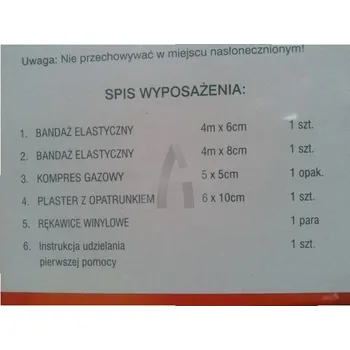 Lékárnička MALÁ LÉKÁRNIČKA MTX APT-M/PK