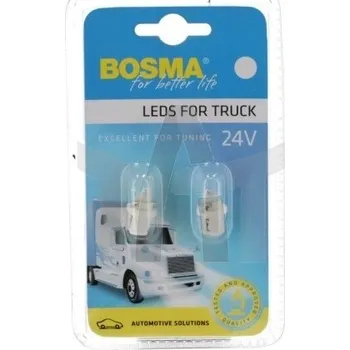 Autožárovka Žárovka 24V LED B8.5D 1xLED bílá Bosma 7705