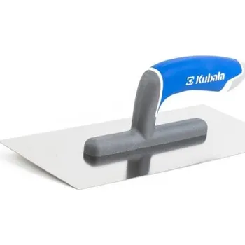 Zednické hladítko Kubala Hladítko nerezové 130x270mm hladké, dvousložková rukojeť G-24 /0260/