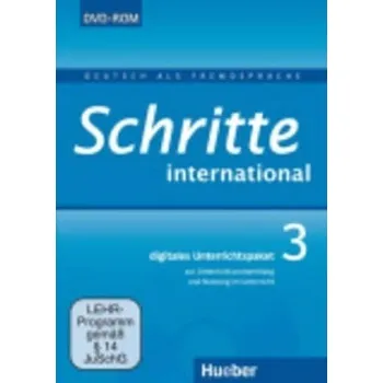Německý jazyk Schritte international 3: Digitales Unterrichtspaket DVD-ROM