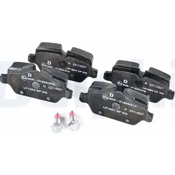 Brzdová destička Sada brzdových destiček, kotoučová brzda DELPHI LP1924