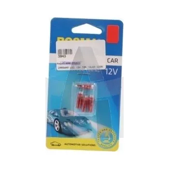 Autožárovka Žárovka 12V LED T05 1xLED červená sada 4ks BOSMA 3943