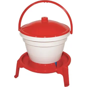 Pro ptáka Automatická napáječka NOVITAL 12L - kbelíková, na nožičkách