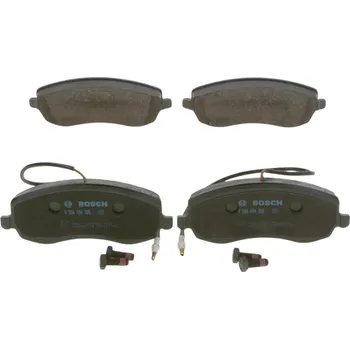 Brzdová destička Sada brzdových destiček, kotoučová brzda BOSCH 0 986 494 385