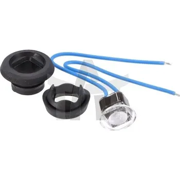 Přídavný světlomet Lampa obrysová LED modrá 12/36V kulatá FT-074NLED