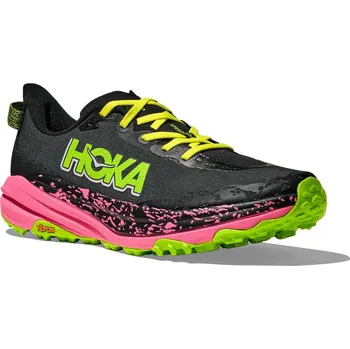Pánská běžecká obuv Pánské běžecké boty Hoka M Speedgoat 6 Velikost bot (EU): 43 1/3 / Barva: černá/růžová