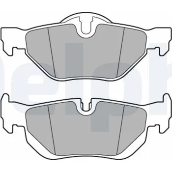 Brzdová destička Sada brzdových destiček, kotoučová brzda DELPHI LP3618