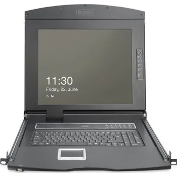 Síťový prvek Digitus KVM-Konsole - Full HD (1080p) - 43.2 cm (19") (DS-72221-3GE)