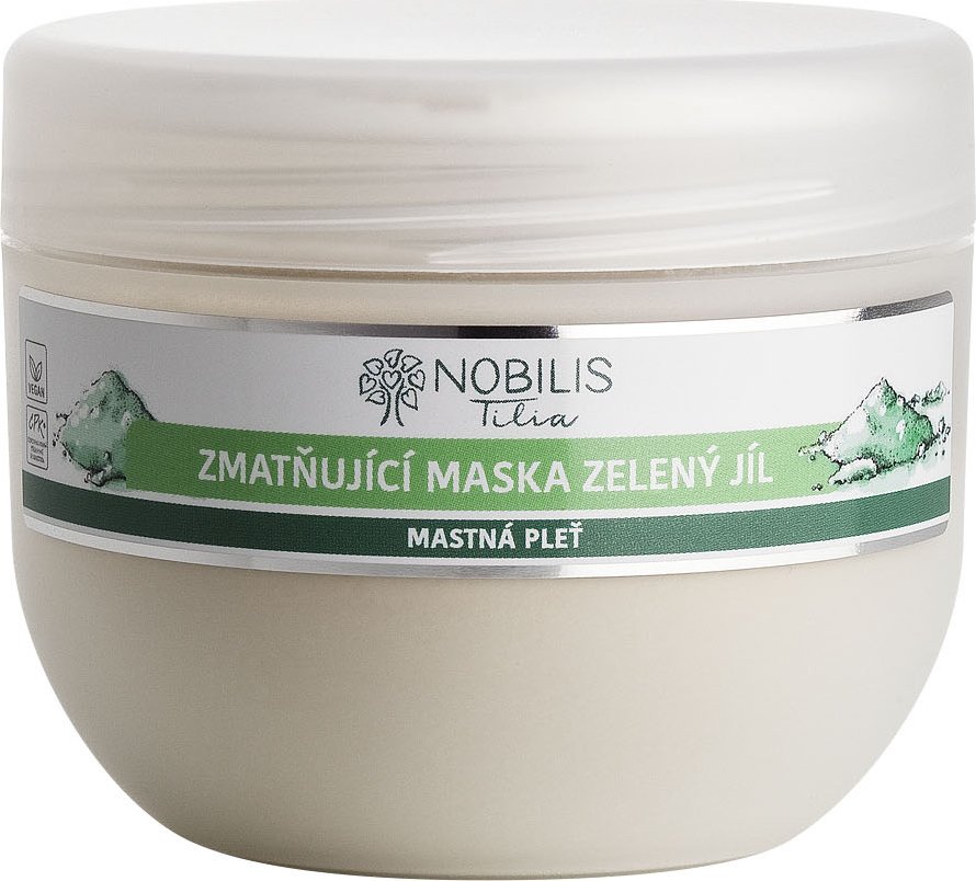 Nobilis Tilia Zmatňující maska Zelený jíl 100 g