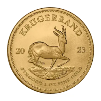 Sběratelství Rand rafinery (Juhoafrická republika) Krugerrand Unc. zlatá mince 1 oz