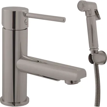 Vodovodní baterie SEINA - Bidetová baterie bez výpusti, Metal grey - lesklá SE946.0/1MGL, RAV Slezák Barva: METAL GREY - lesklá, Rozměr: 1/2"