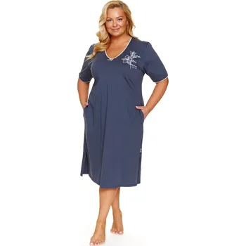 Dámské noční prádlo Noční košile DOCTOR NAP TB.7263 GRAPHITE L 0