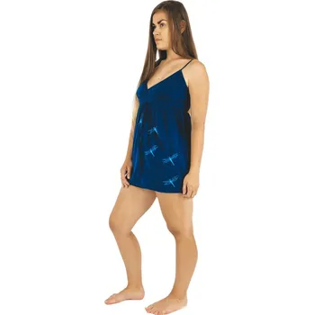 Tílko s vážkami - modré var.: Modrá vážka L