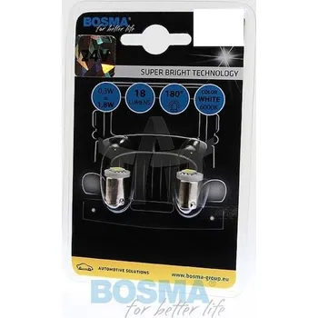 Autožárovka Žárovka 24V LED BA9S 1xSMD 5050 bílá BOSMA 3147