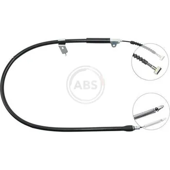 Lanko parkovací brzdy Tažné lanko, parkovací brzda A.B.S. K11837