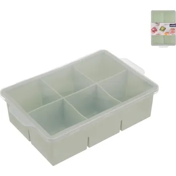 Forma na led TPE+PP víčko 6 zelenkavá