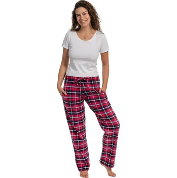 LUIZ Dámské flanelové kalhoty 184 Velikost: XL