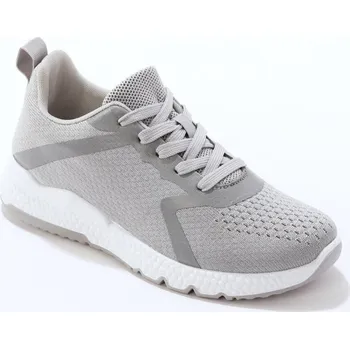 Dámské tenisky Lehké tenisky z prodyšného textilu šedá 41
