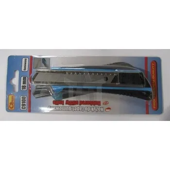 Pracovní nůž Nůž na tapety 18mm plast pogumovaný CORONA C9100