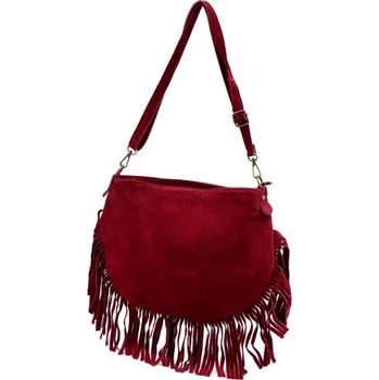 Kabelka Kožená kabelka Luka 24-093 - bordo