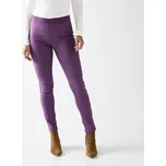 Džegíny z twilu pro nízkou postavu švestková 44