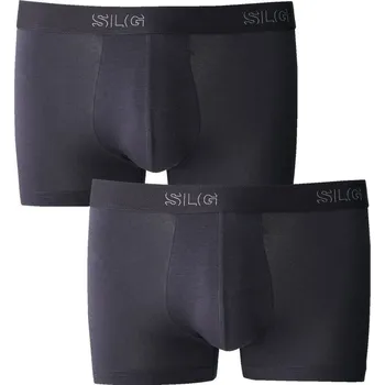 Boxerky Sada 2 boxerek Base SLOGGI® antracitová 85/92 (M)